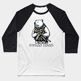 Tactical Polar Bear Baseball T-Shirt